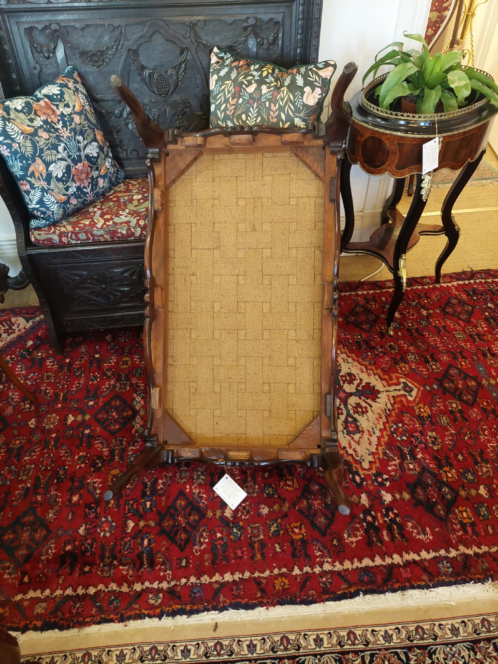 William IV Rosewood Hearth Stool View VIII