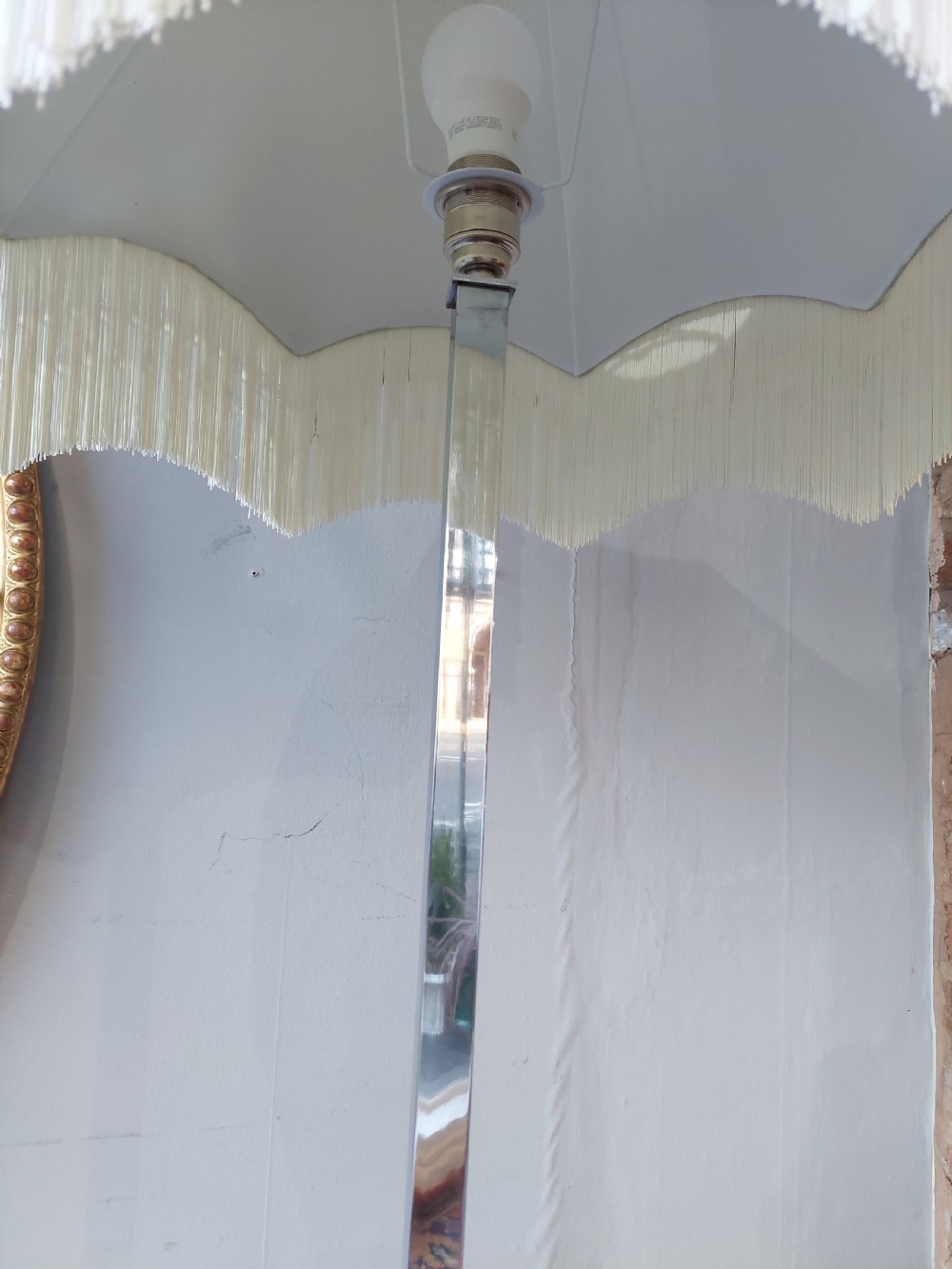 Art Deco Chromed Standard Lamp View V