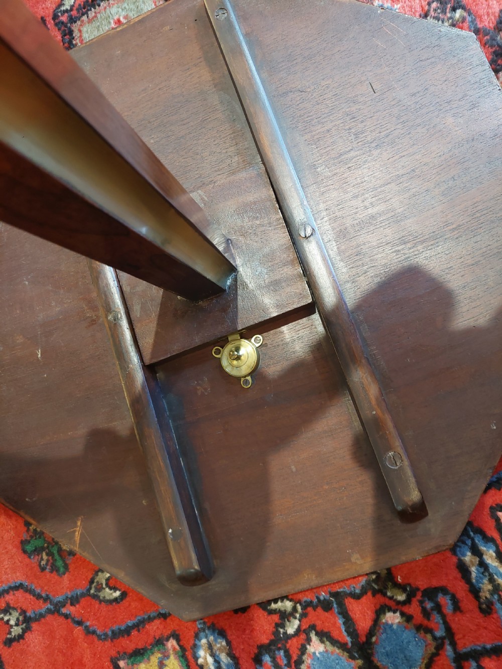 Early 19thC Rosewood Octagonal Tilt-Top Table View IX