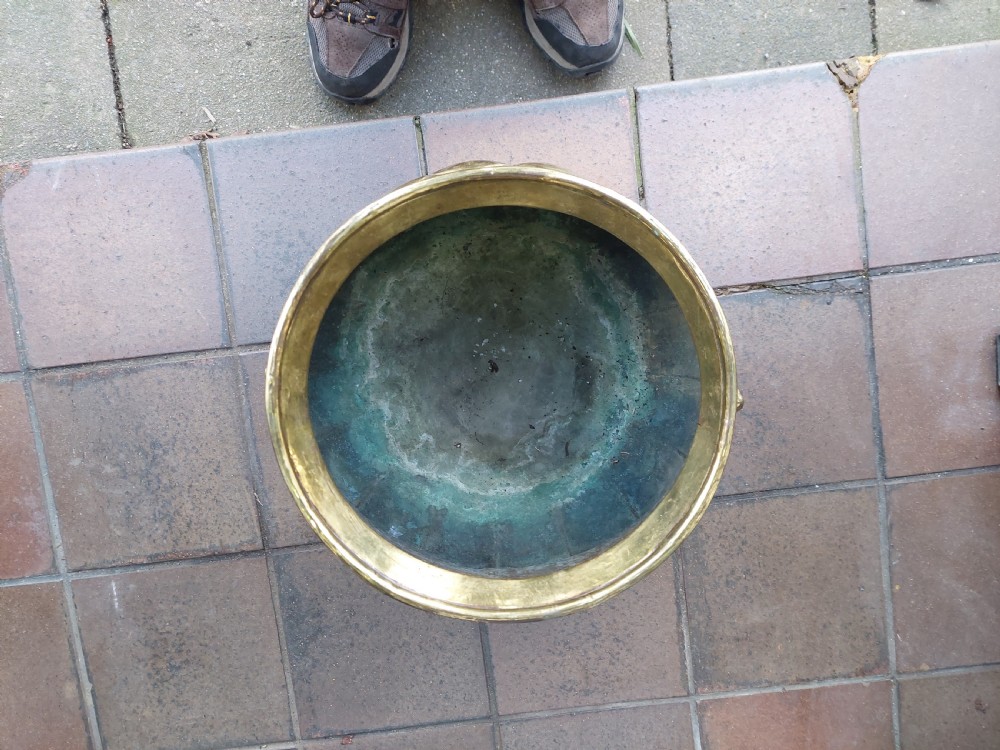Victorian Brass Jardiniere  View IV