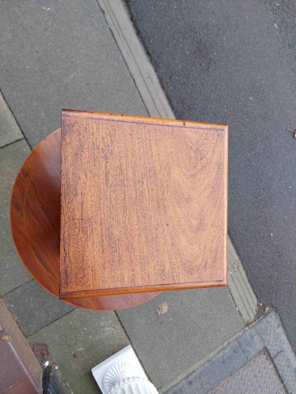 Early Victorian Mahogany Table Top Specimen Cabinet  View III