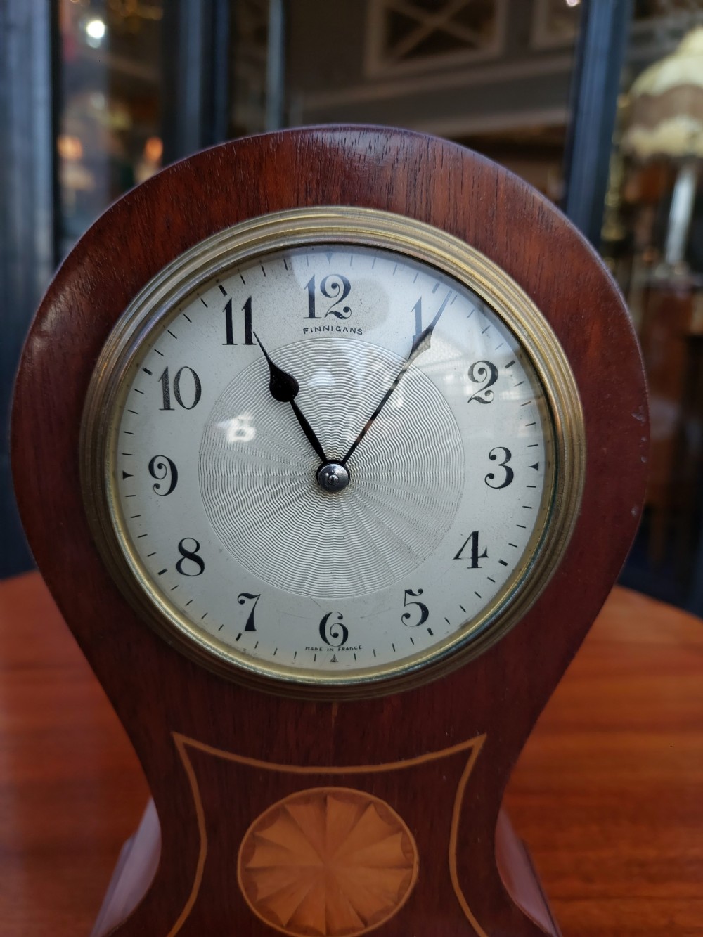 Edwardian Maahogany Mantel Clock View II