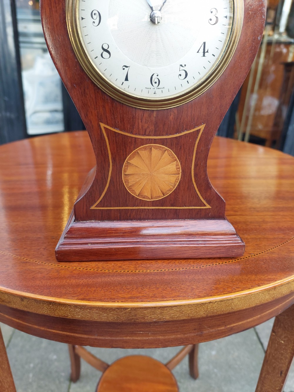 Edwardian Maahogany Mantel Clock View III