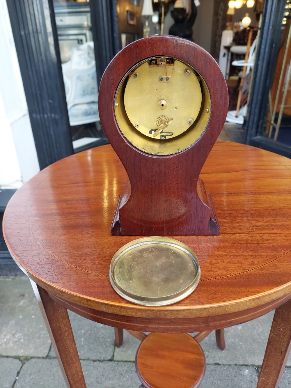 Edwardian Maahogany Mantel Clock View V