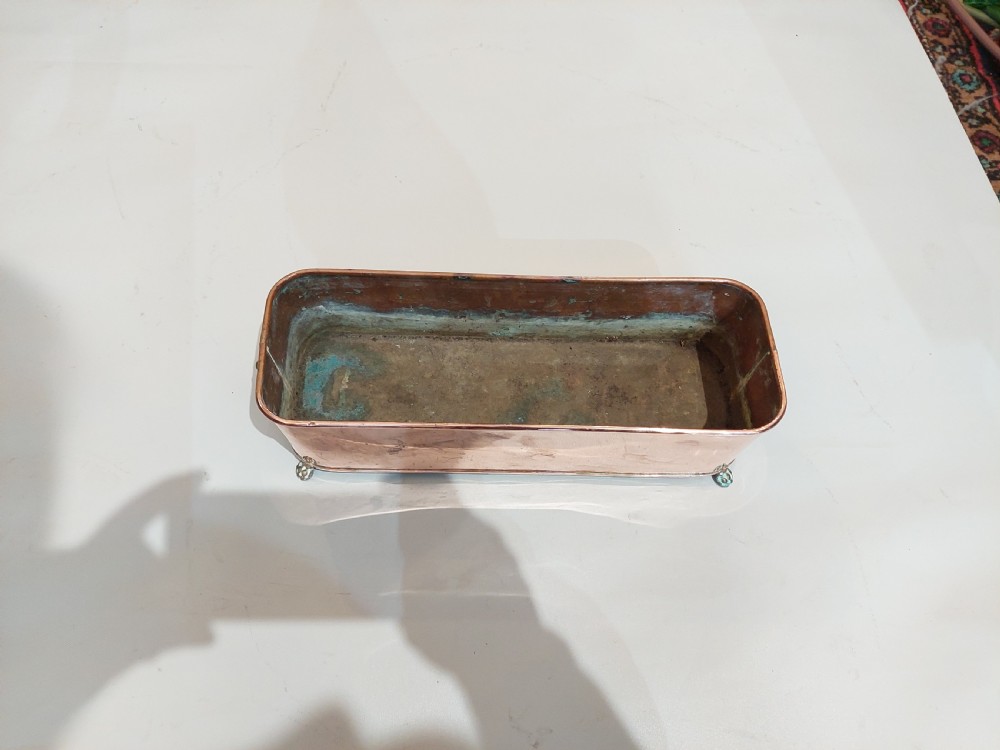 Victorian Copper Planter Trough  View III