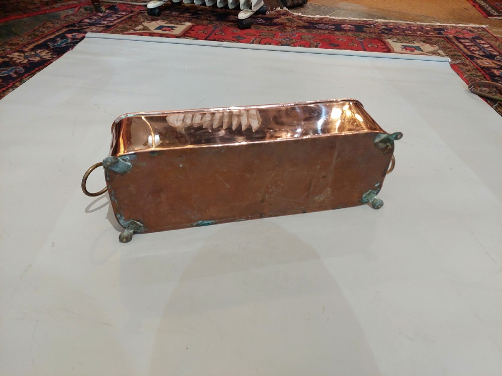 Victorian Copper Planter Trough  View V