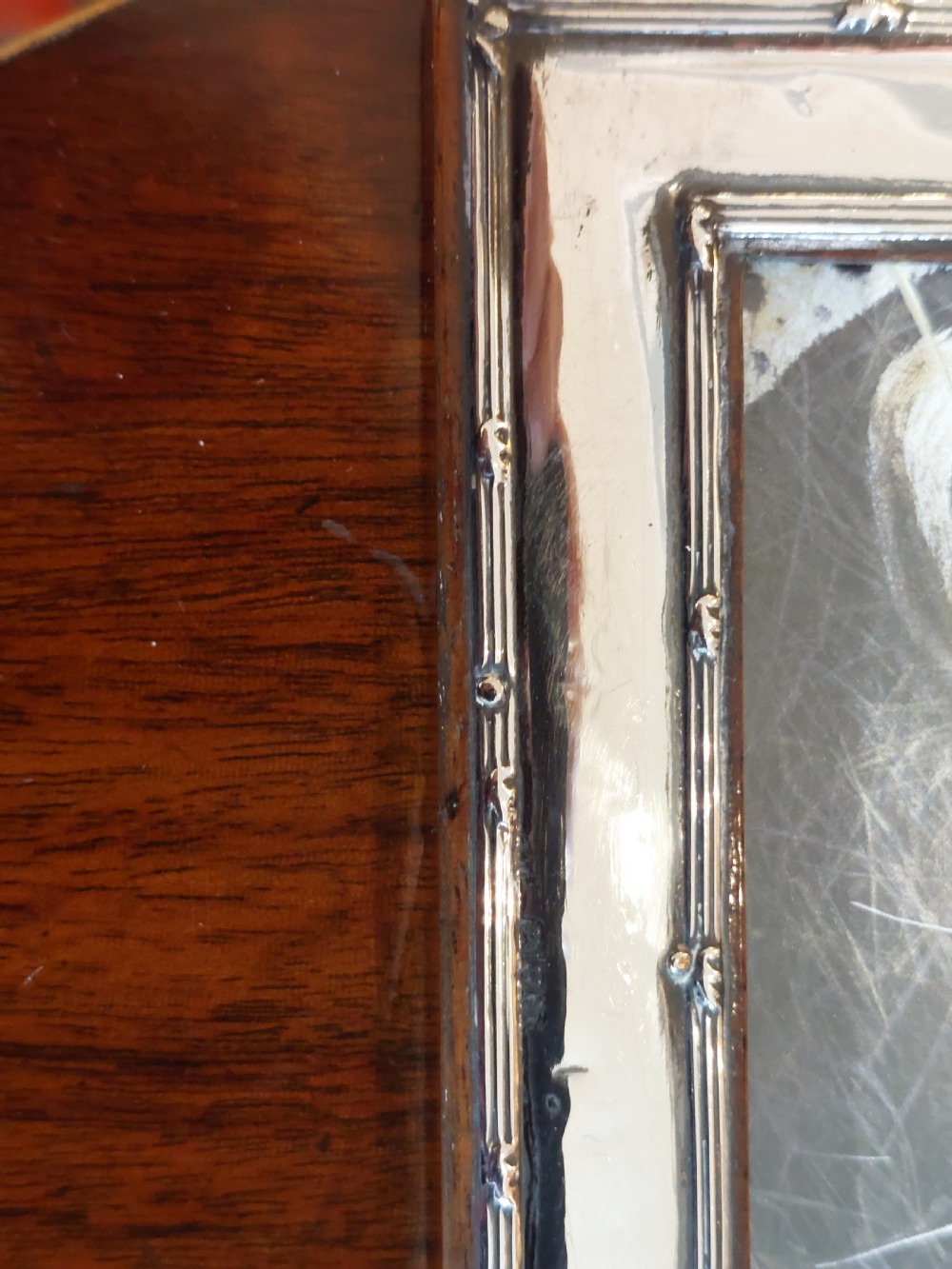 Oak and Silver Photo Frame - Chester 1923 View IV