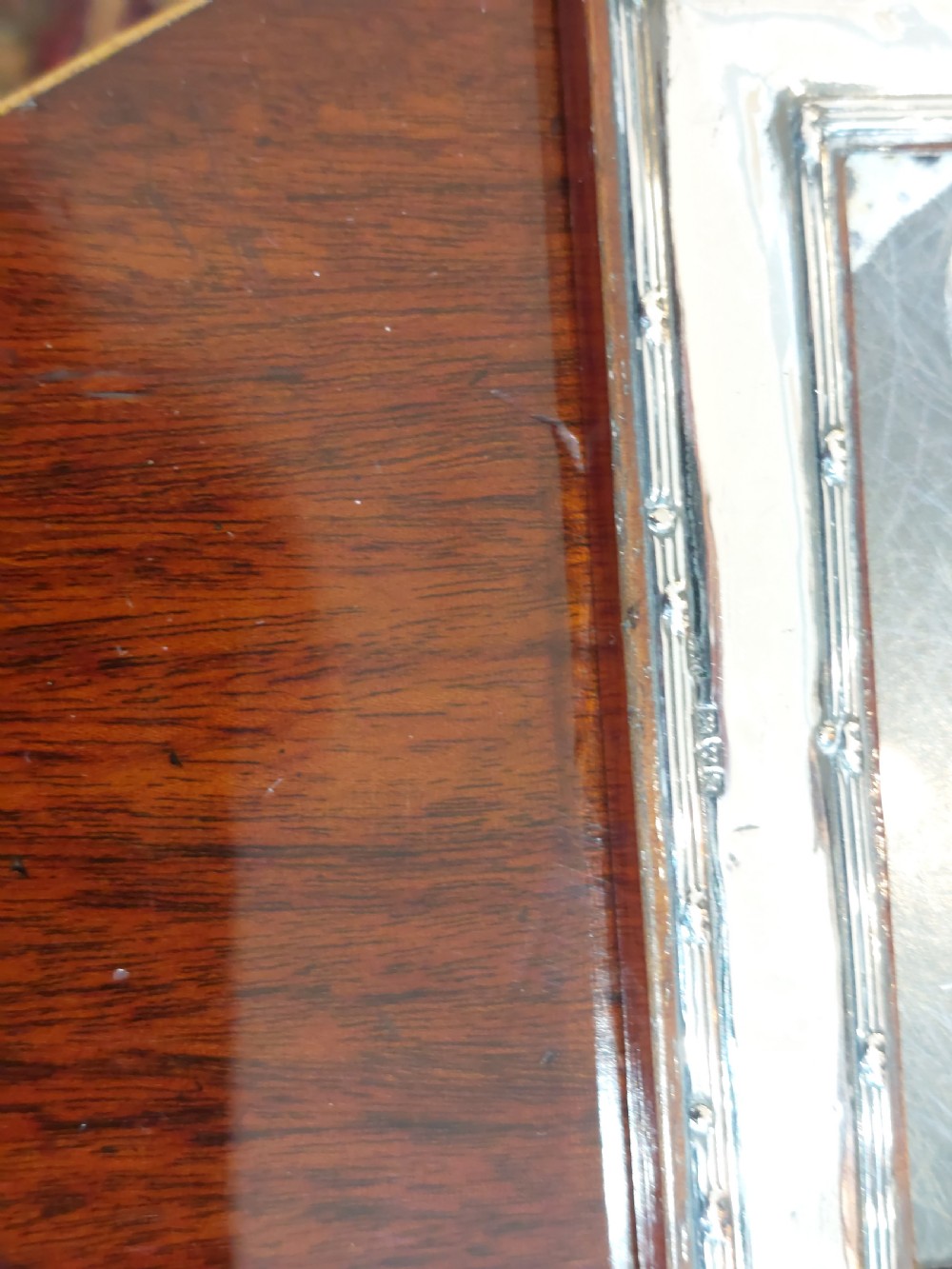 Oak and Silver Photo Frame - Chester 1923 View VI