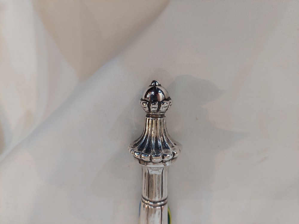 Pair of Early 20thC Silver Plated Neoclassical Wall Lights View III