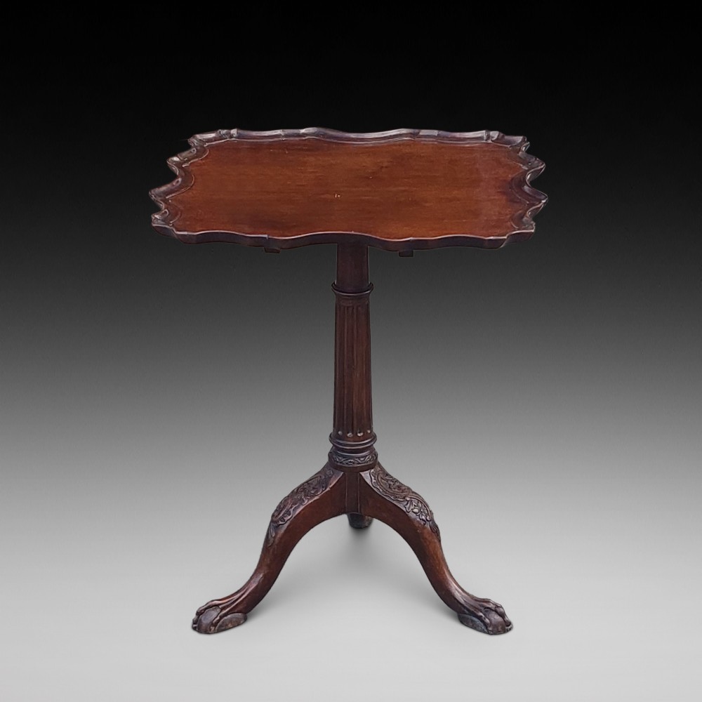 George III Mahogany Tilt Top Tripod Table