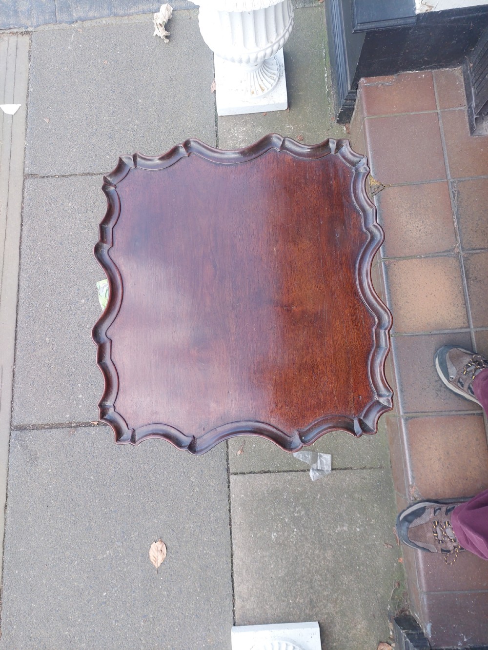 George III Mahogany Tilt Top Tripod Table View II