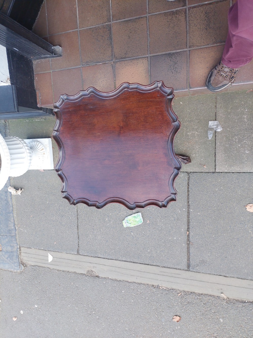 George III Mahogany Tilt Top Tripod Table View III