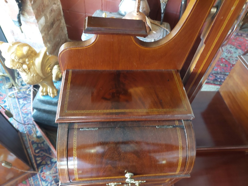 Mahogany Edwardian Mirrored Dressing Table View VII