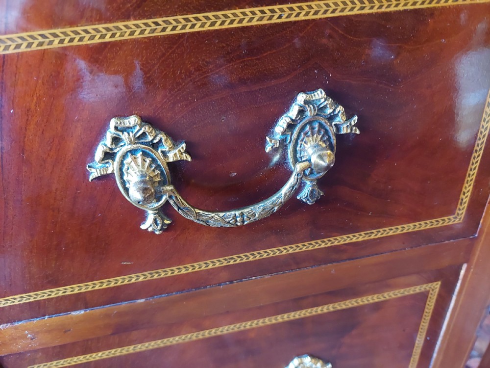 Mahogany Edwardian Mirrored Dressing Table View X