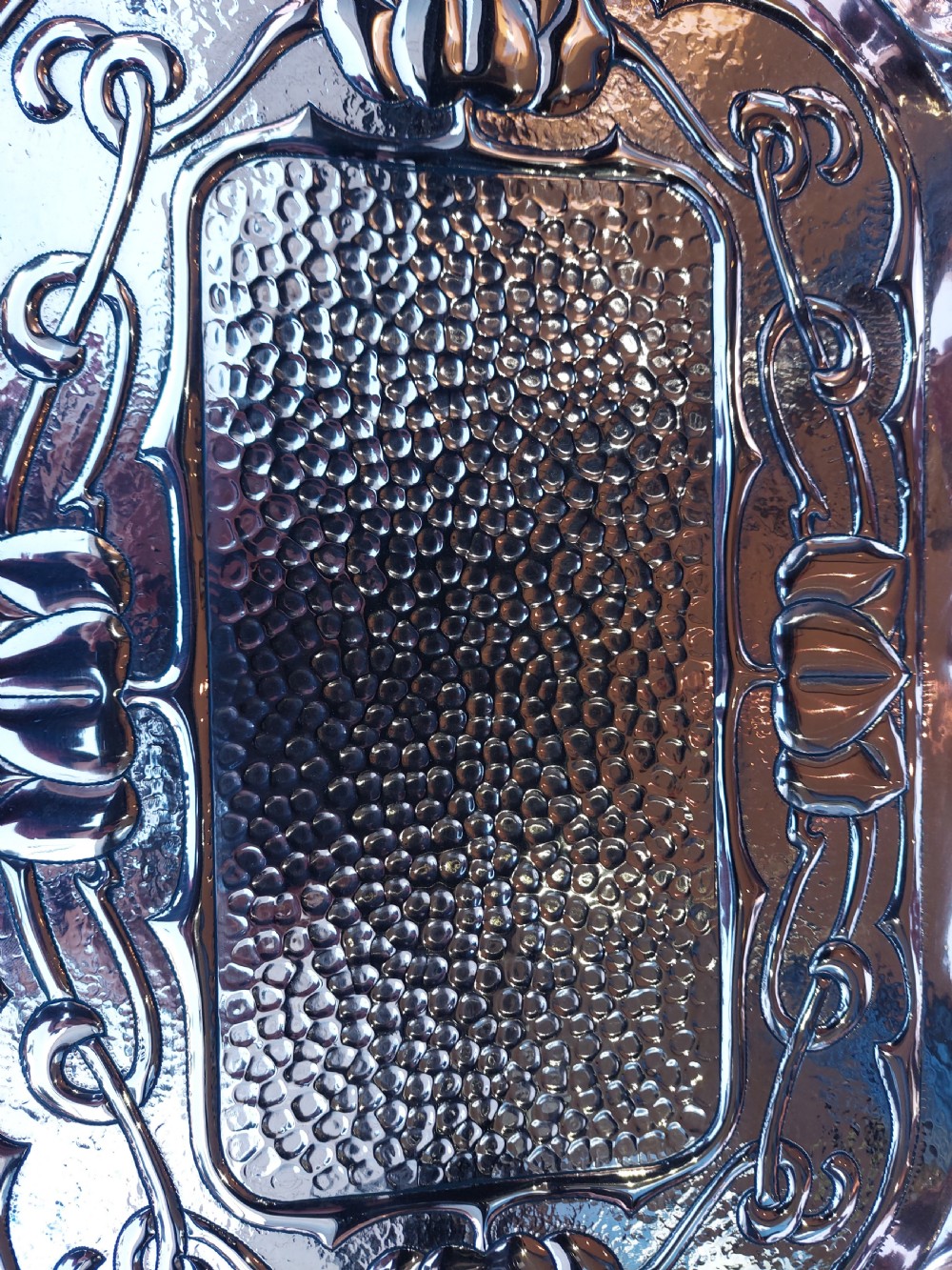 Art Nouveau Copper Tray  View IV