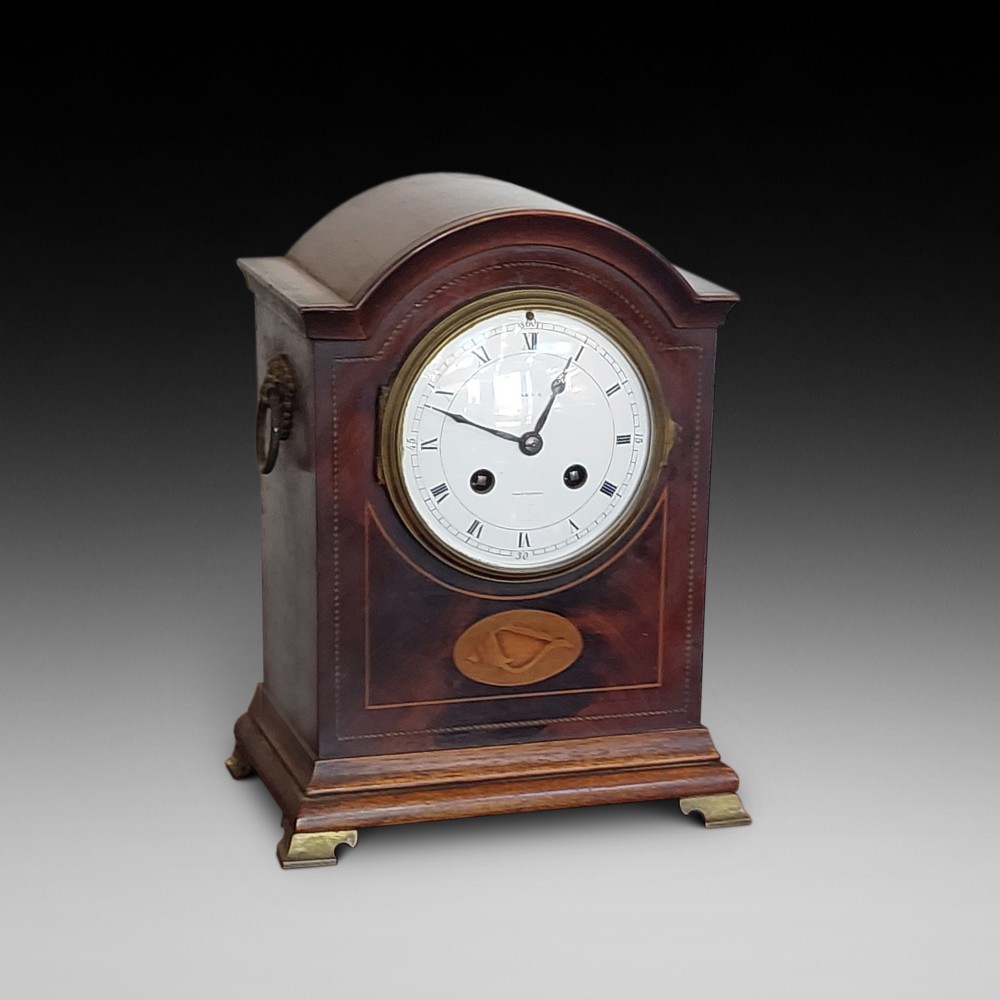 Edwardian French Mantel Clock - case by Maple & Co