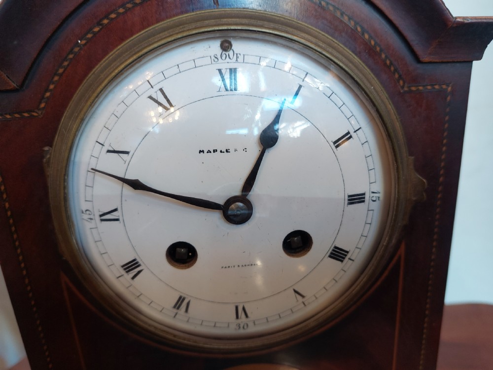 Edwardian French Mantel Clock - case by Maple & Co View III
