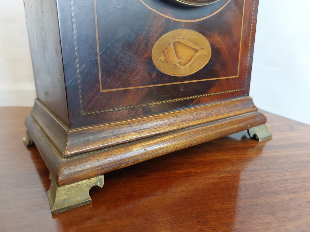 Edwardian French Mantel Clock - case by Maple & Co View V