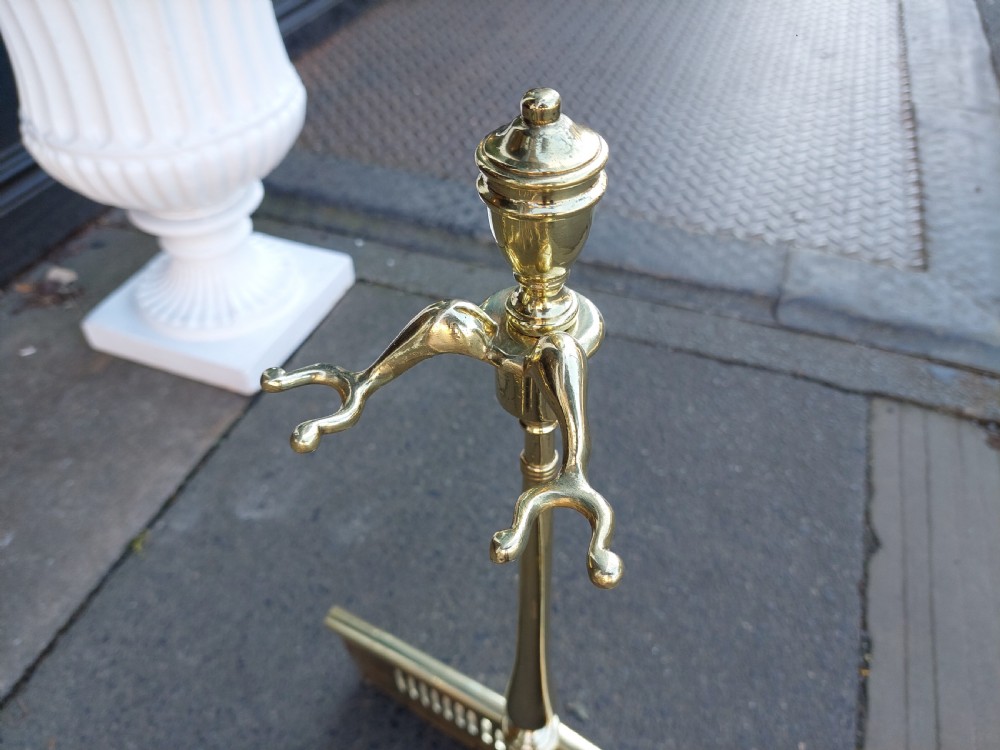 Late Victorian Brass Fender & Fire Tools View VII