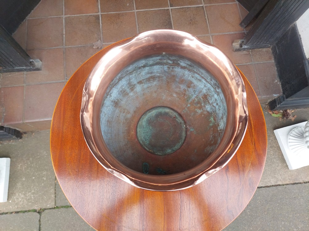 Art Nouveau Copper Planter c 1900 View IV