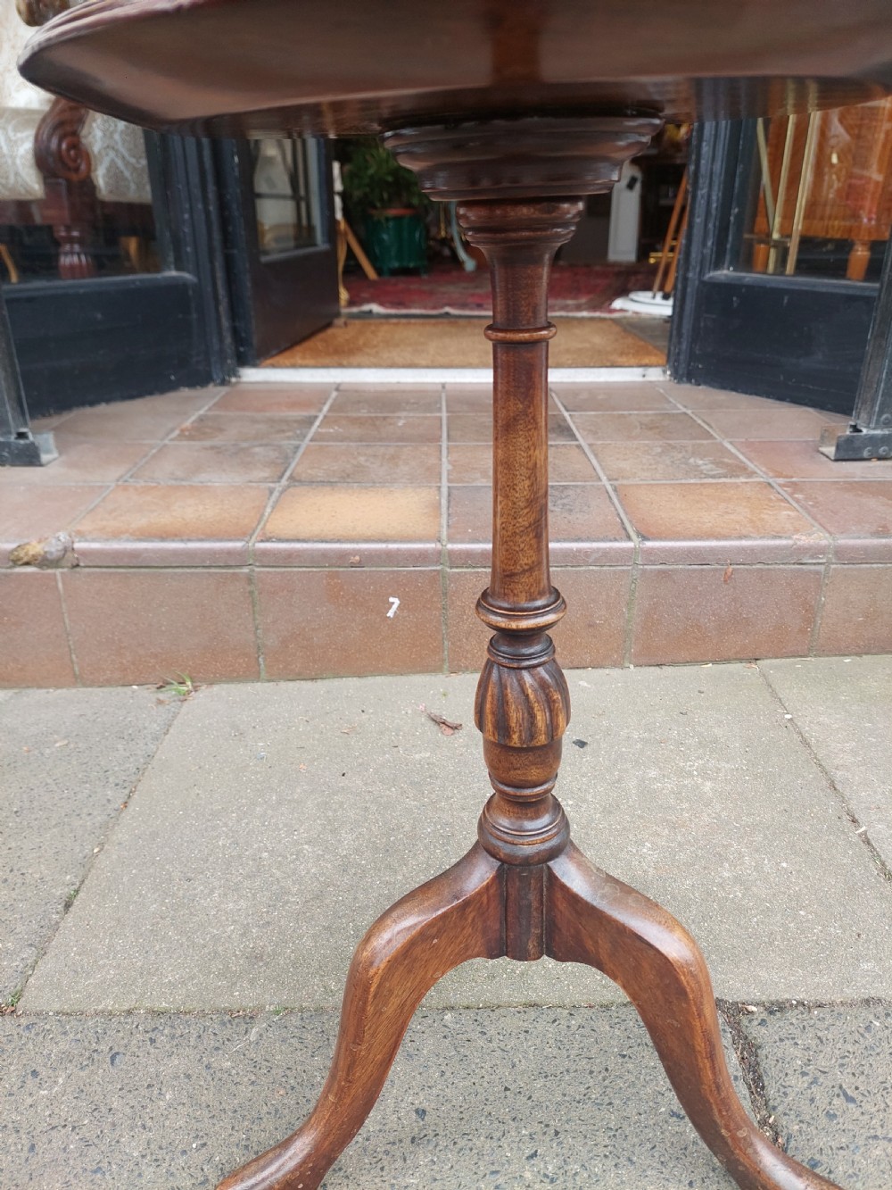 Edwardian Mahogany Wine Table View IV