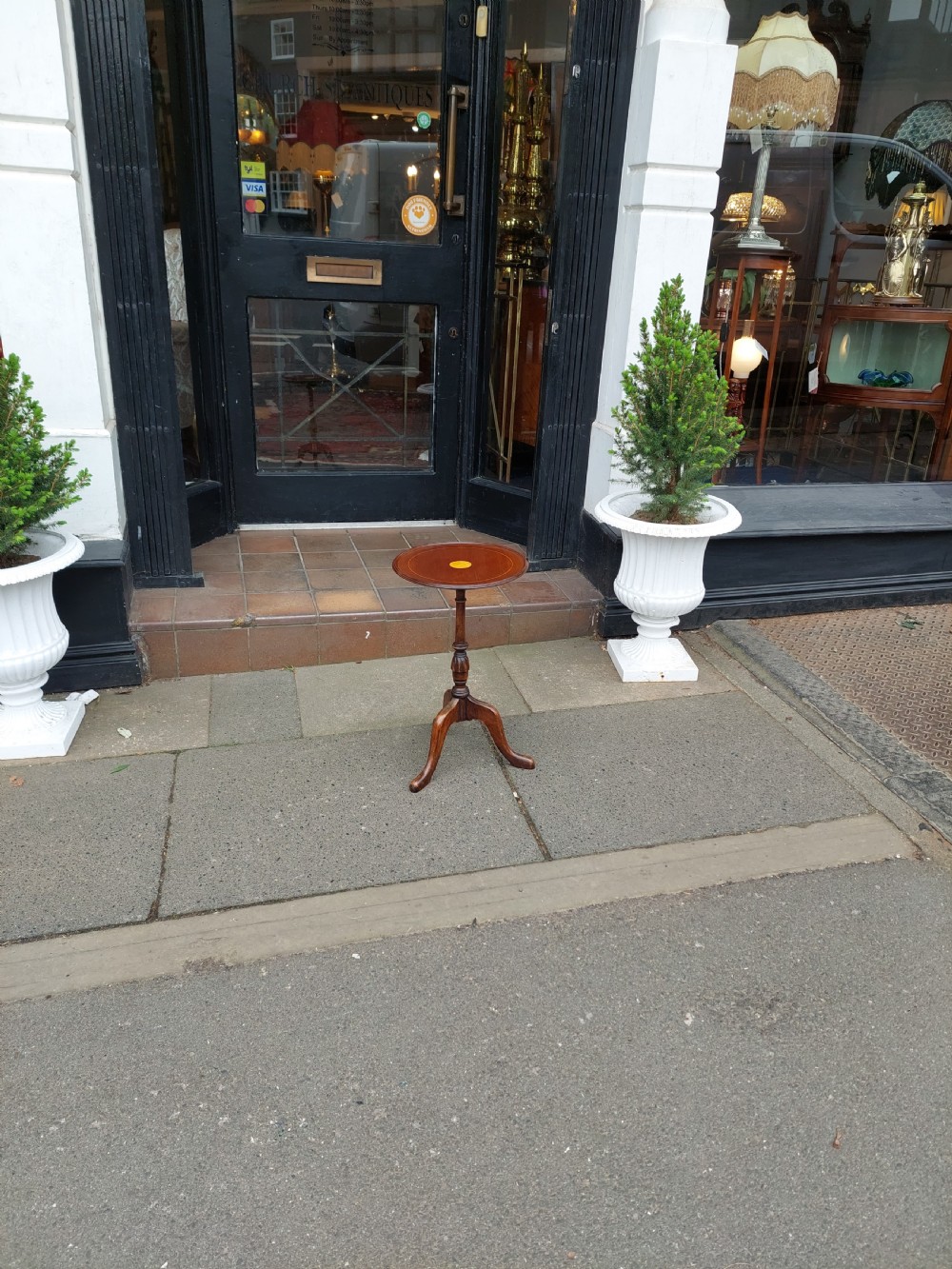 Edwardian Mahogany Wine Table View VII