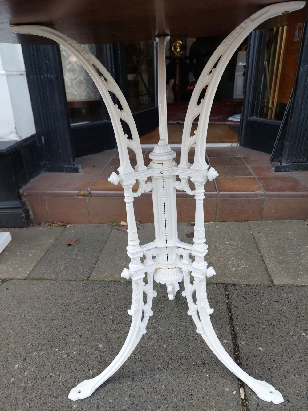 Victorian Cast Iron Garden Table  View II
