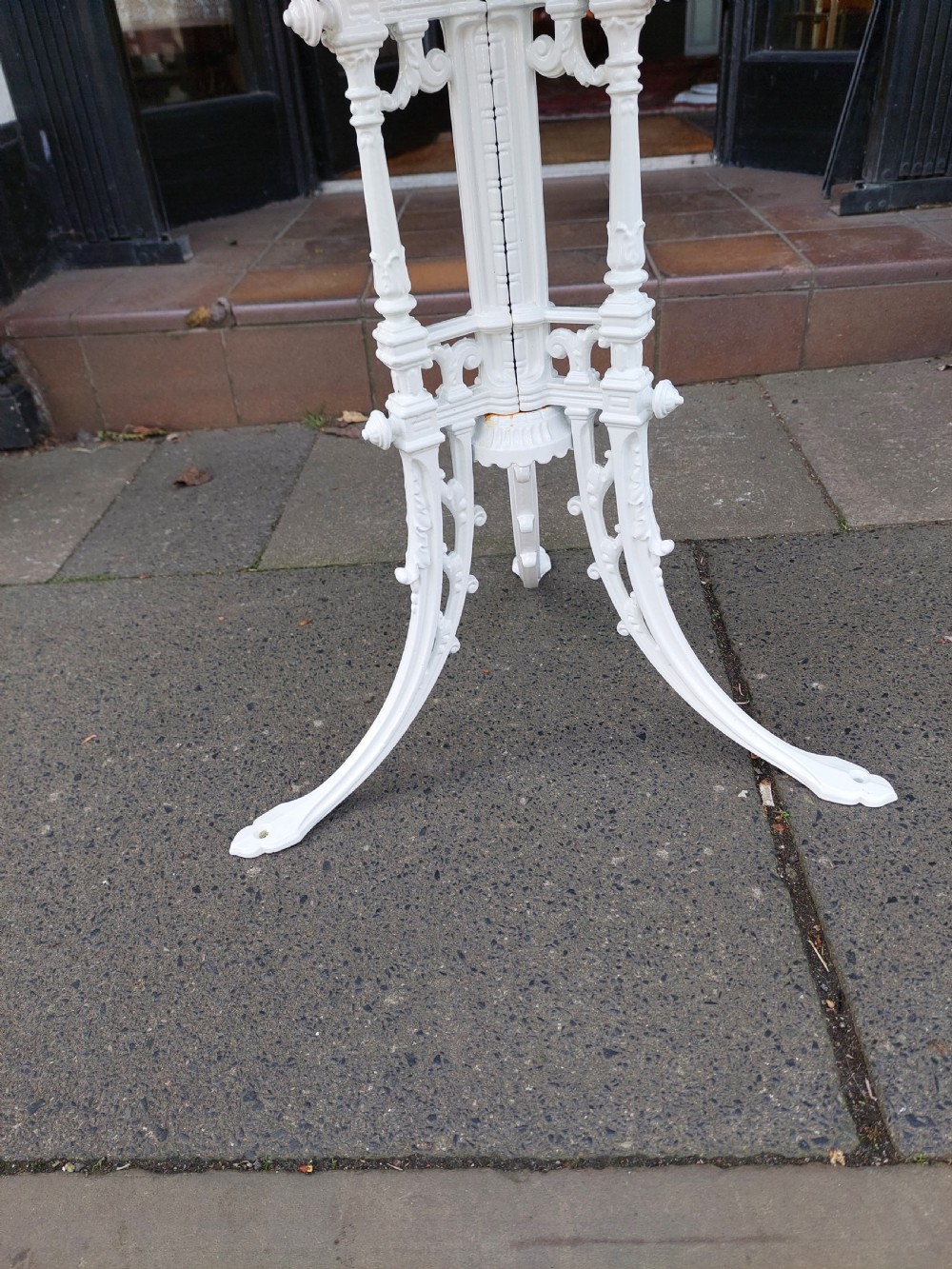 Victorian Cast Iron Garden Table  View III