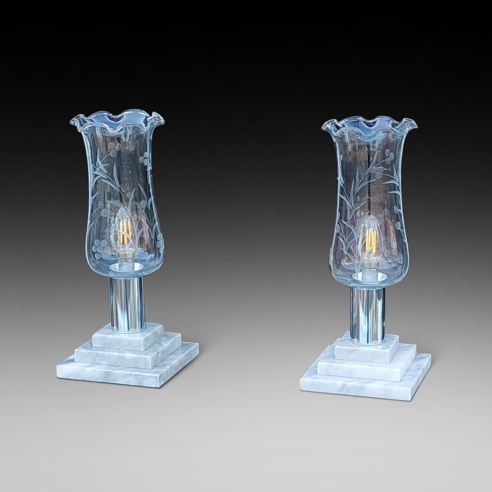 Pair of Art Deco Table Lamps