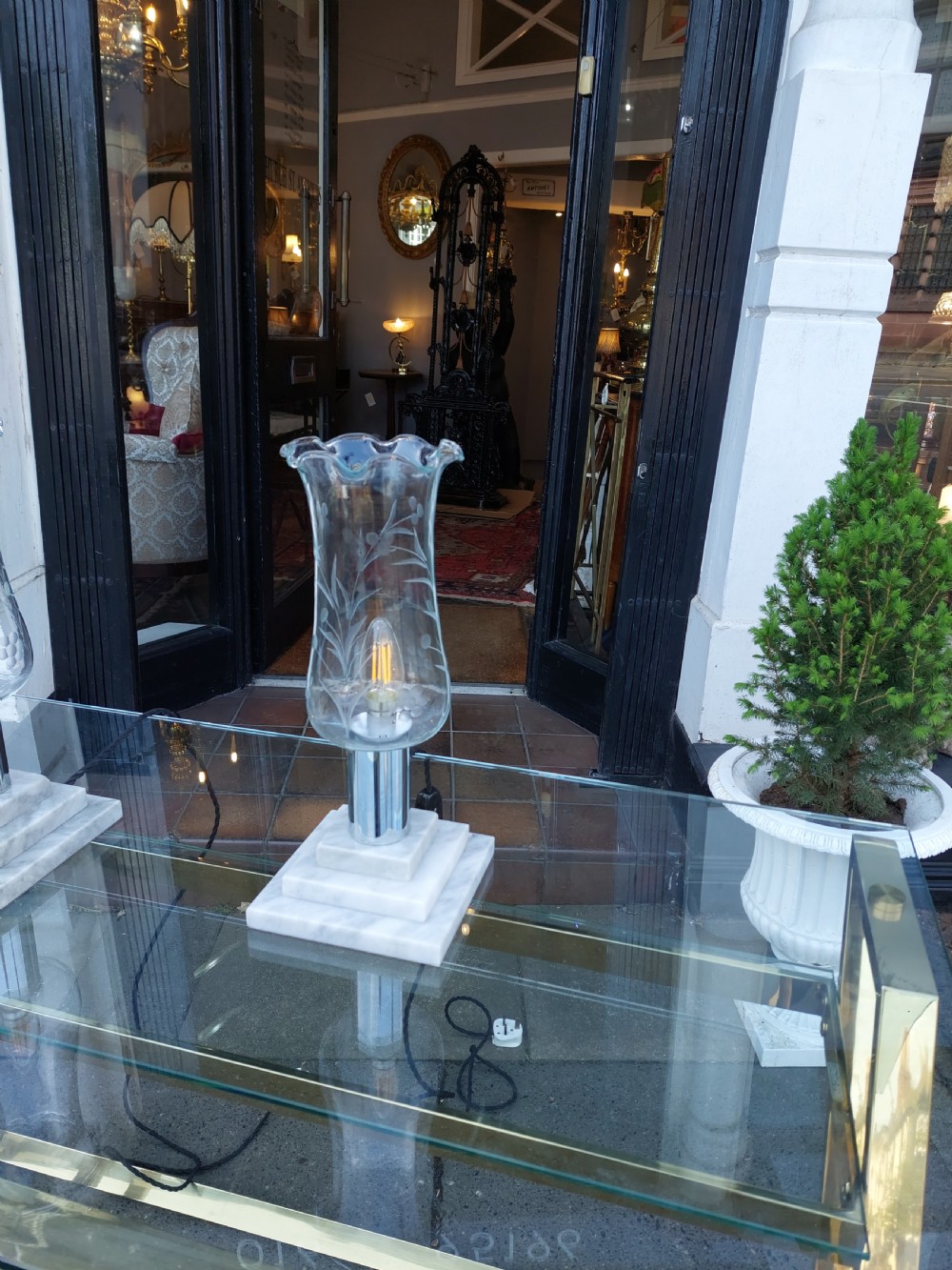Pair of Art Deco Table Lamps View III