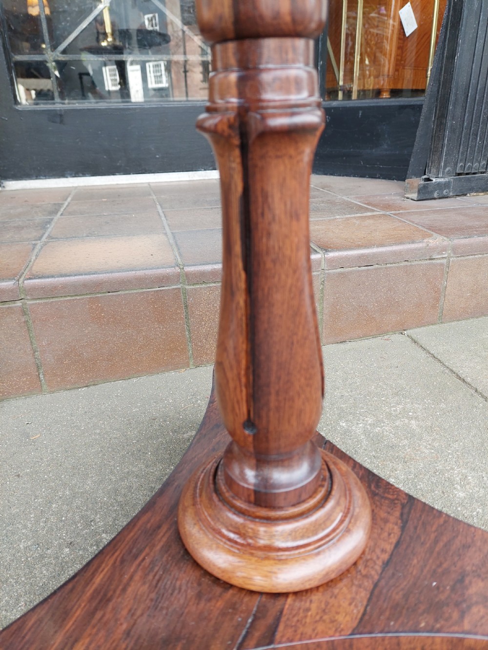 2nd Quarter 19thC Rosewood Occasional Table View IV