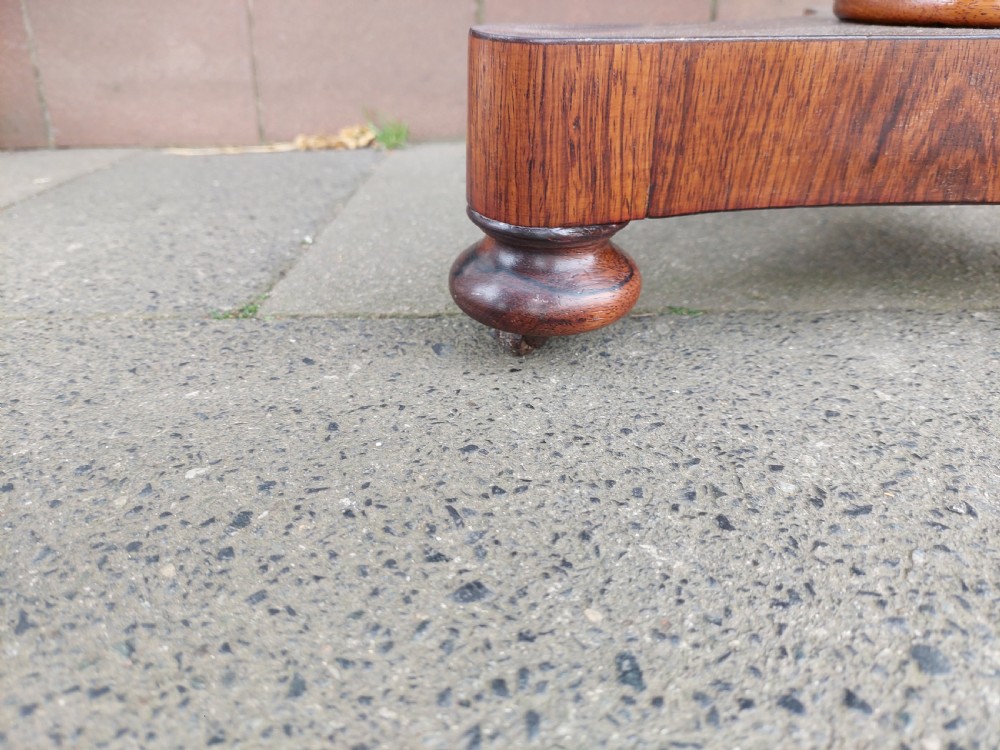 2nd Quarter 19thC Rosewood Occasional Table View V