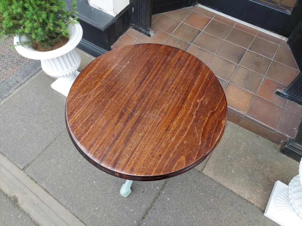 Late 19thC Britannia Style Cast Iron Garden Table View VII