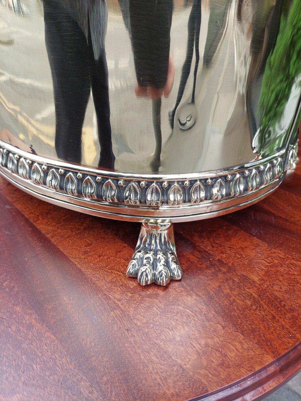 Early 20thC Brass Wine Cooler or Planter View IV