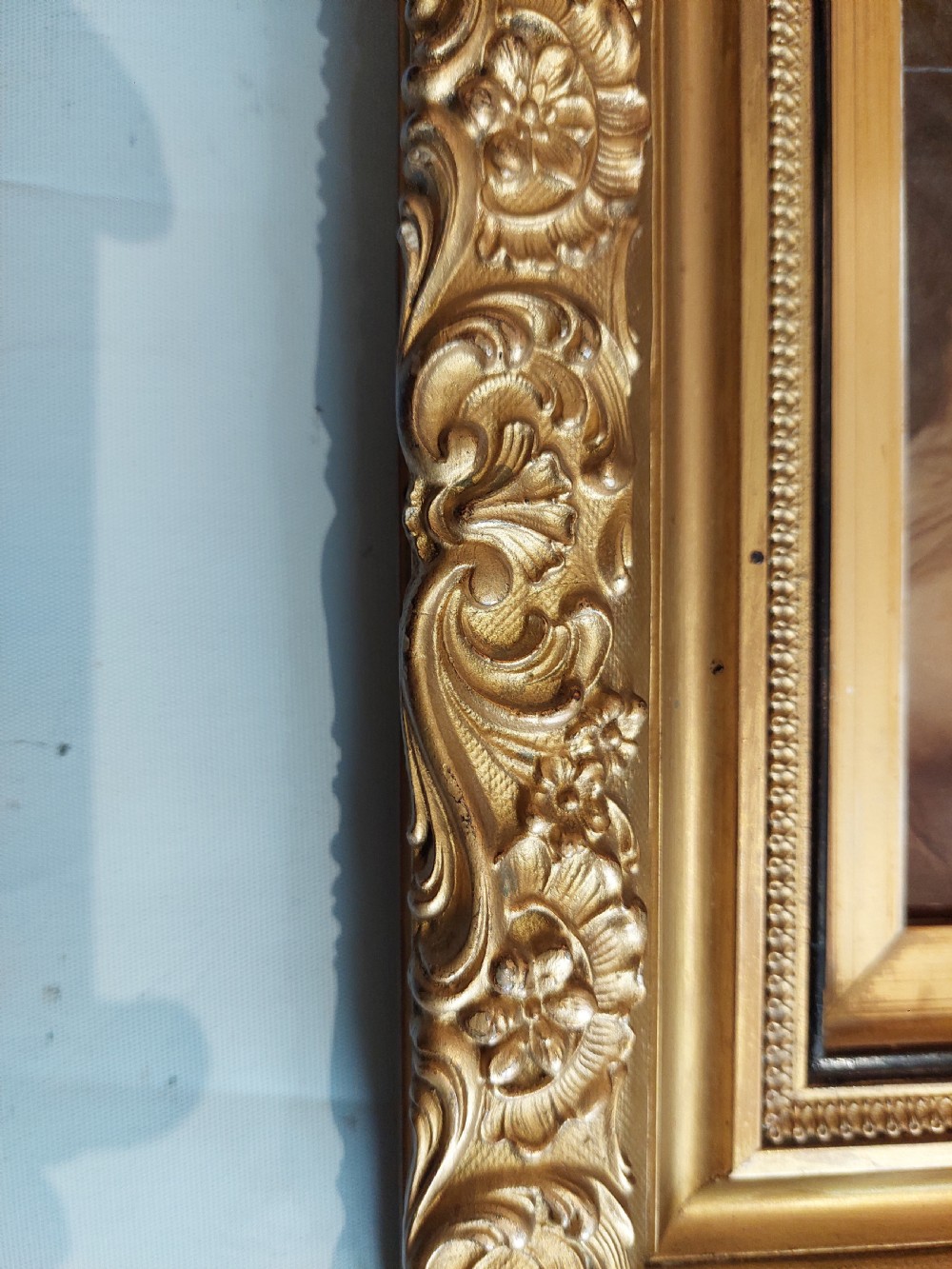 Art Nouveau Crystoleum Portrait - Albert Solbiac View VIII