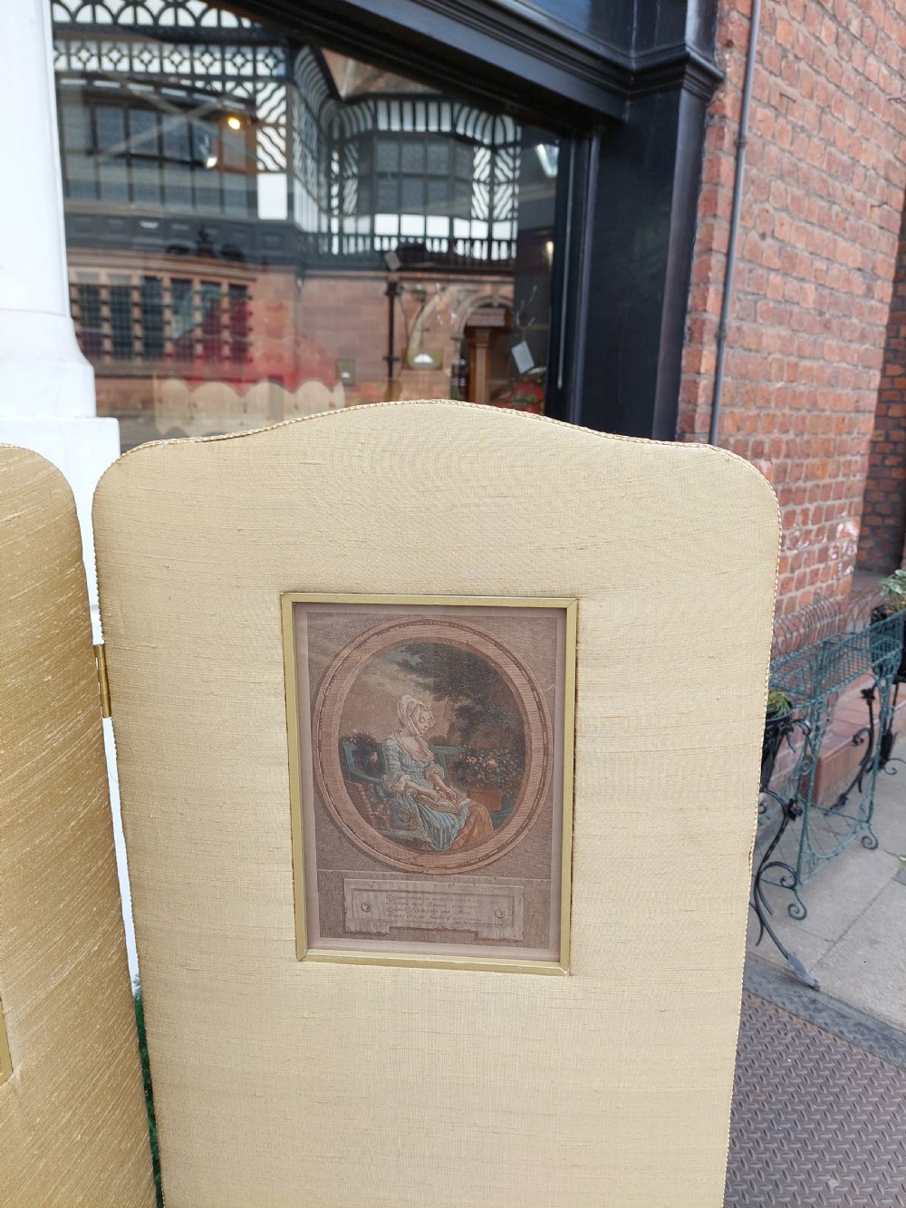 Late 19thC French Room Divider Screen  View II