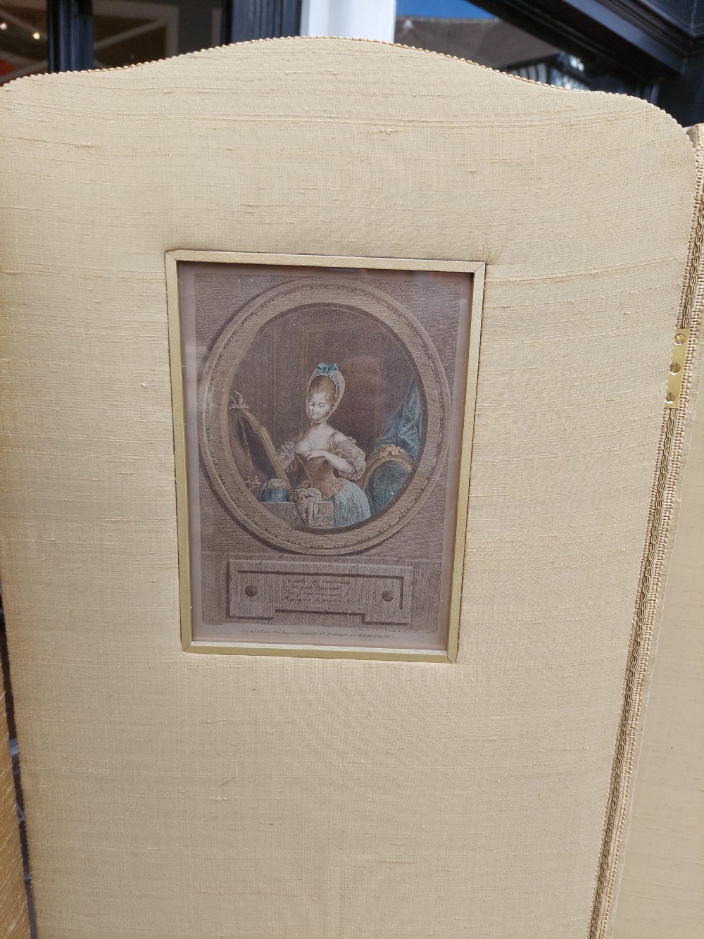 Late 19thC French Room Divider Screen  View III