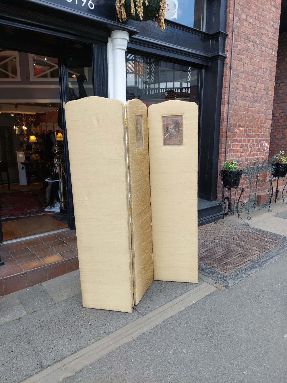 Late 19thC French Room Divider Screen  View VII