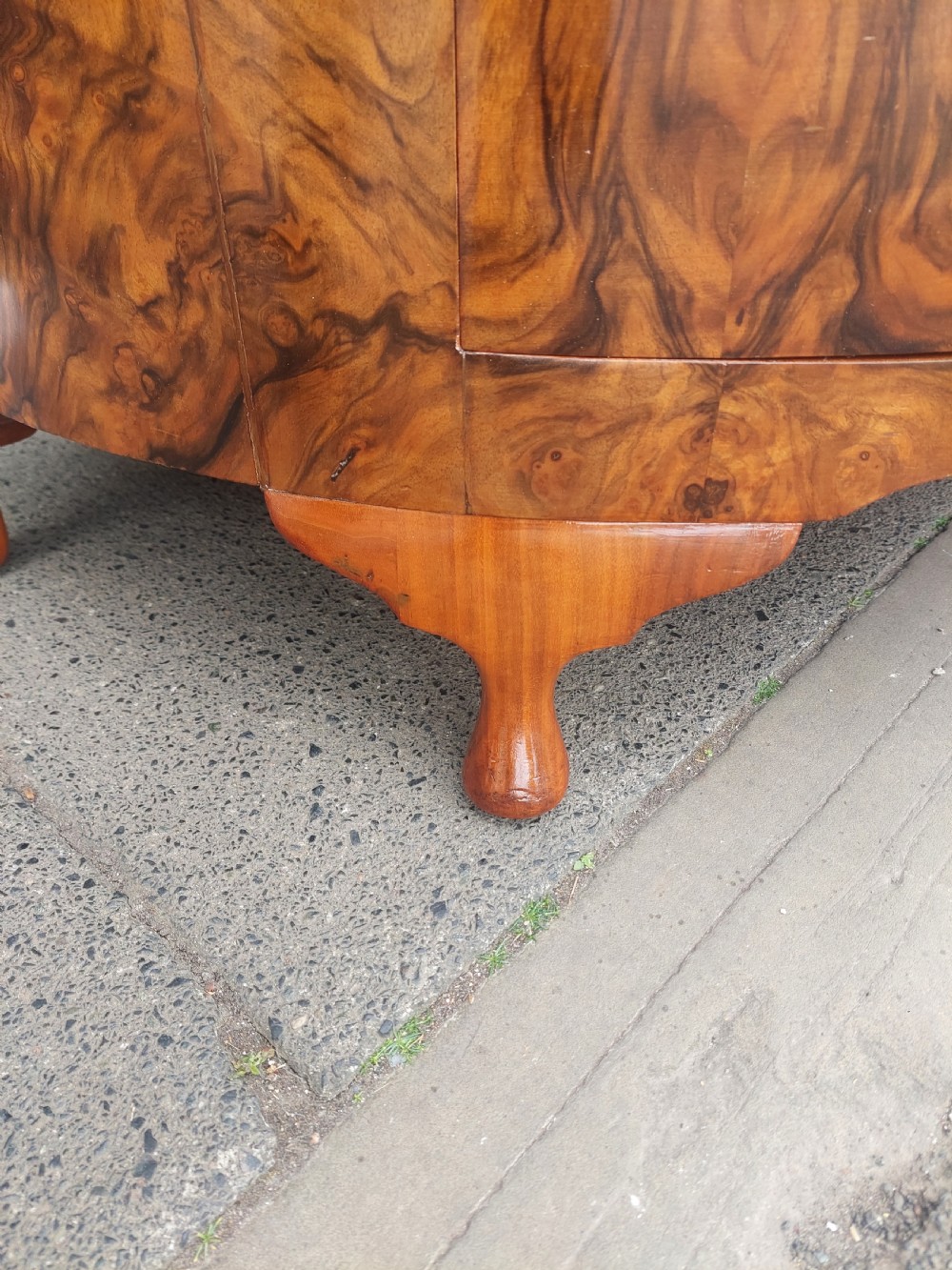  Art Deco Burr Walnut Dressing Table - Maurice Adams Ltd View VI