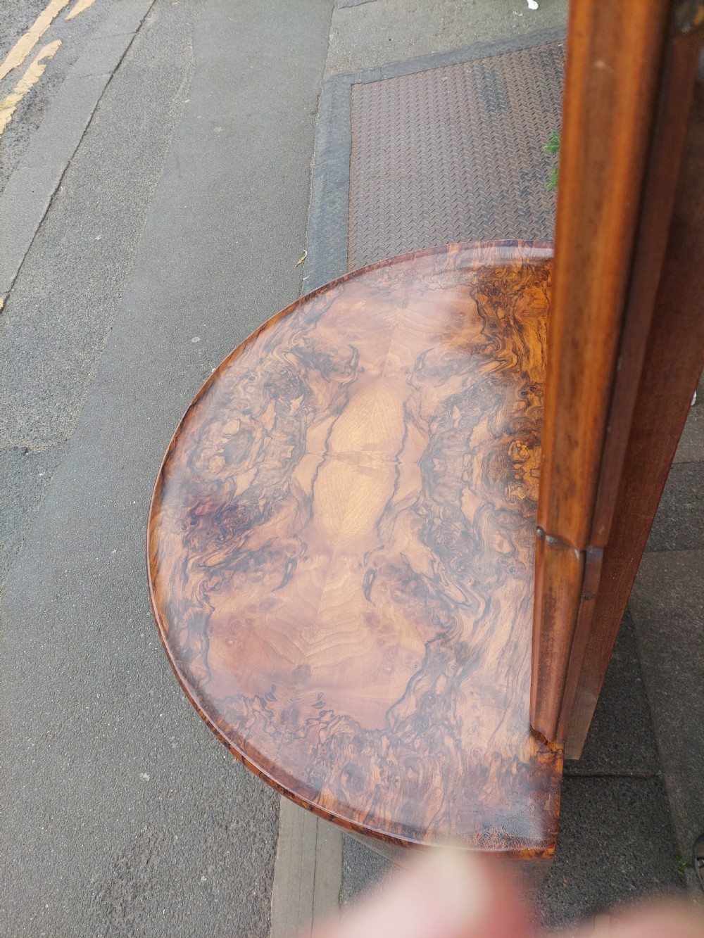  Art Deco Burr Walnut Dressing Table - Maurice Adams Ltd View XI