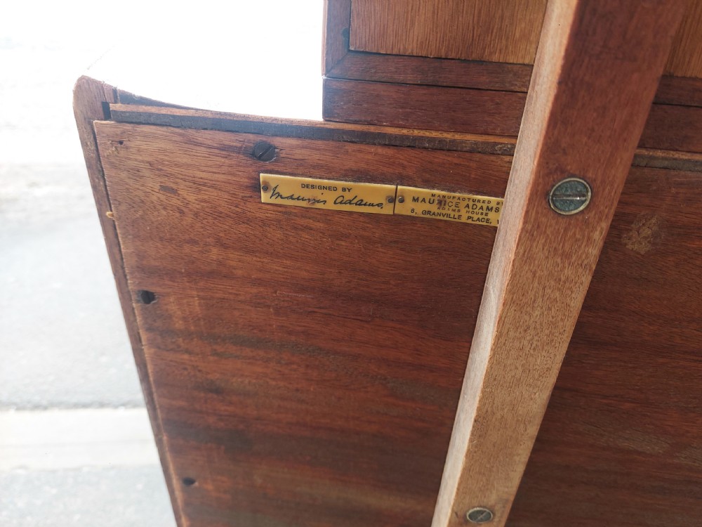  Art Deco Burr Walnut Dressing Table - Maurice Adams Ltd View XVI