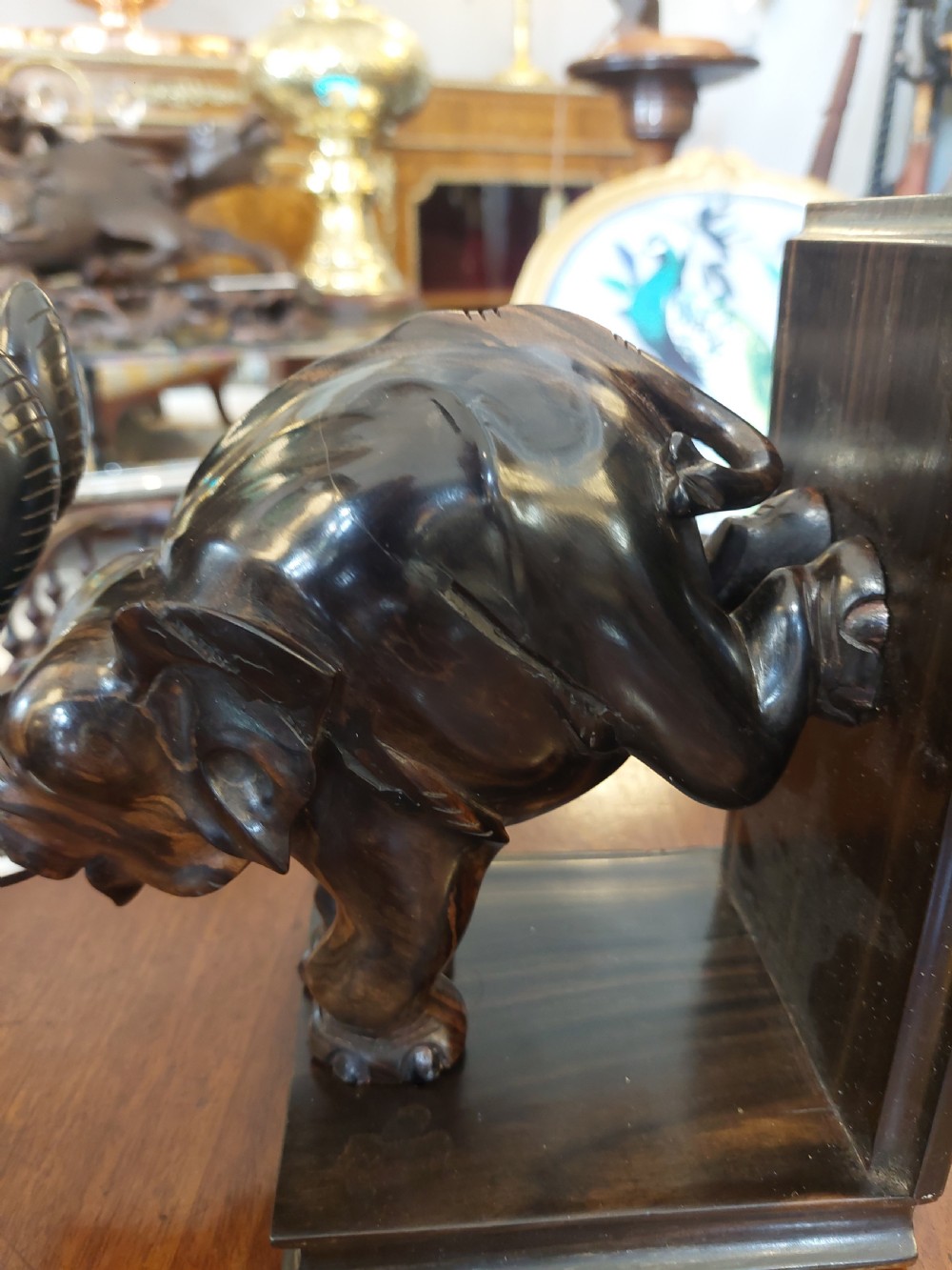 Anglo-Indian (Ceylon) 19thC Macassar Ebony Bookrests View III
