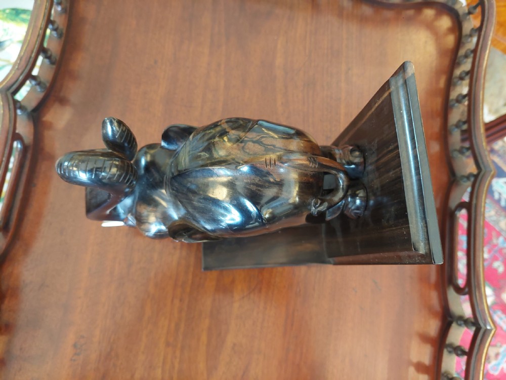 Anglo-Indian (Ceylon) 19thC Macassar Ebony Bookrests View IV