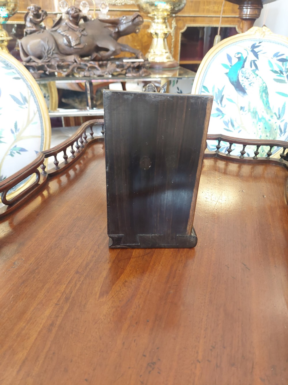 Anglo-Indian (Ceylon) 19thC Macassar Ebony Bookrests View VII