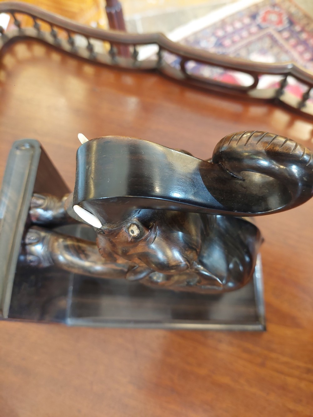 Anglo-Indian (Ceylon) 19thC Macassar Ebony Bookrests View VIII