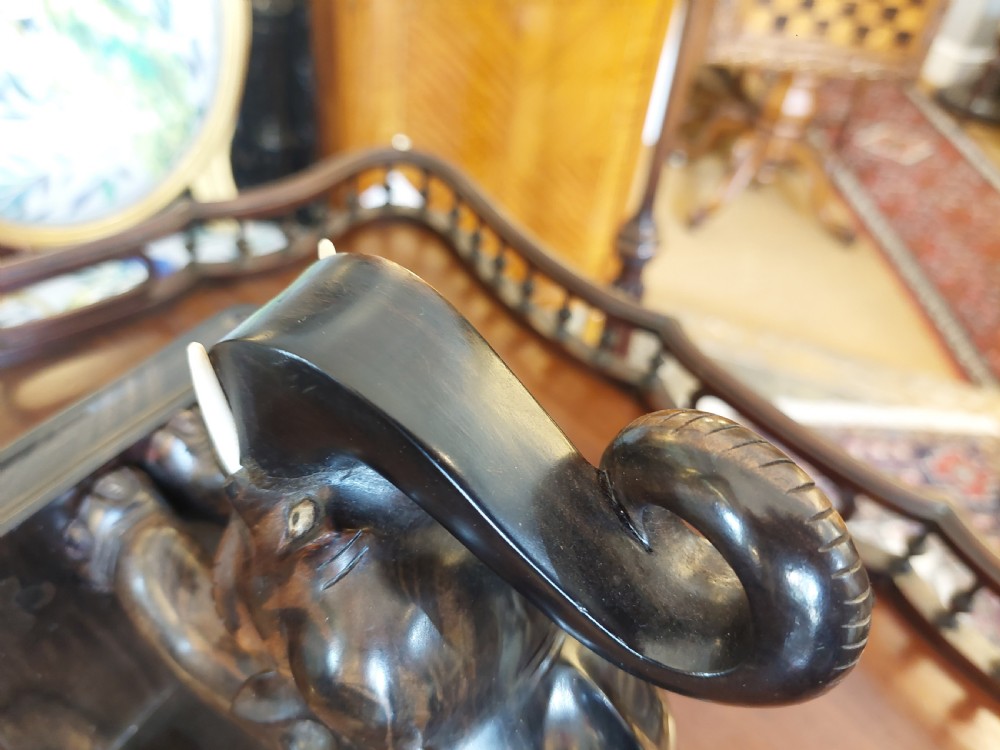 Anglo-Indian (Ceylon) 19thC Macassar Ebony Bookrests View IX
