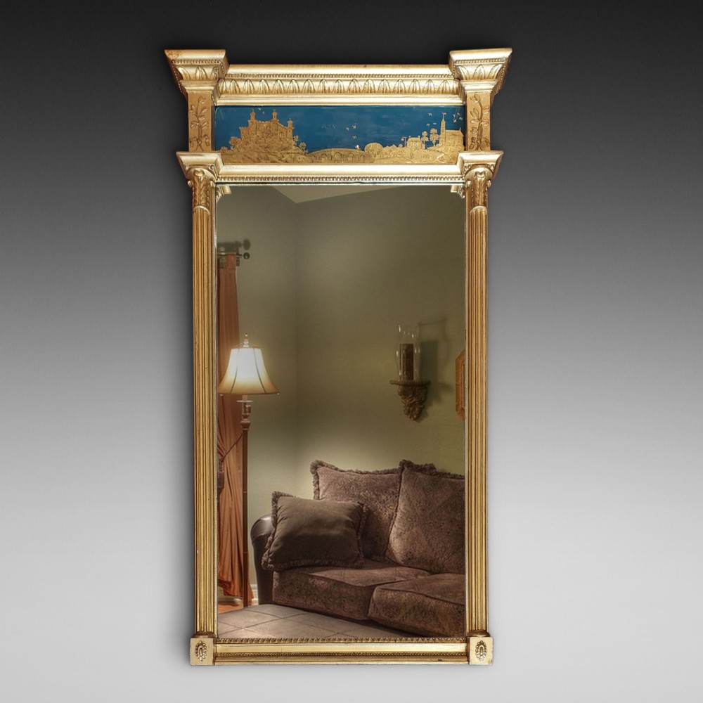 Regency Giltwood Pier Mirror 