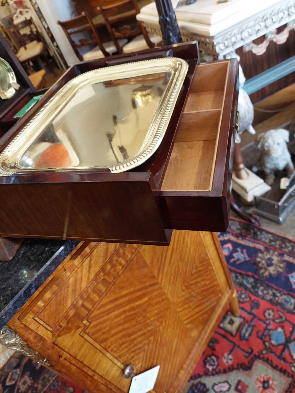 Late Victorian Decanter Box & Games Compendium  View III