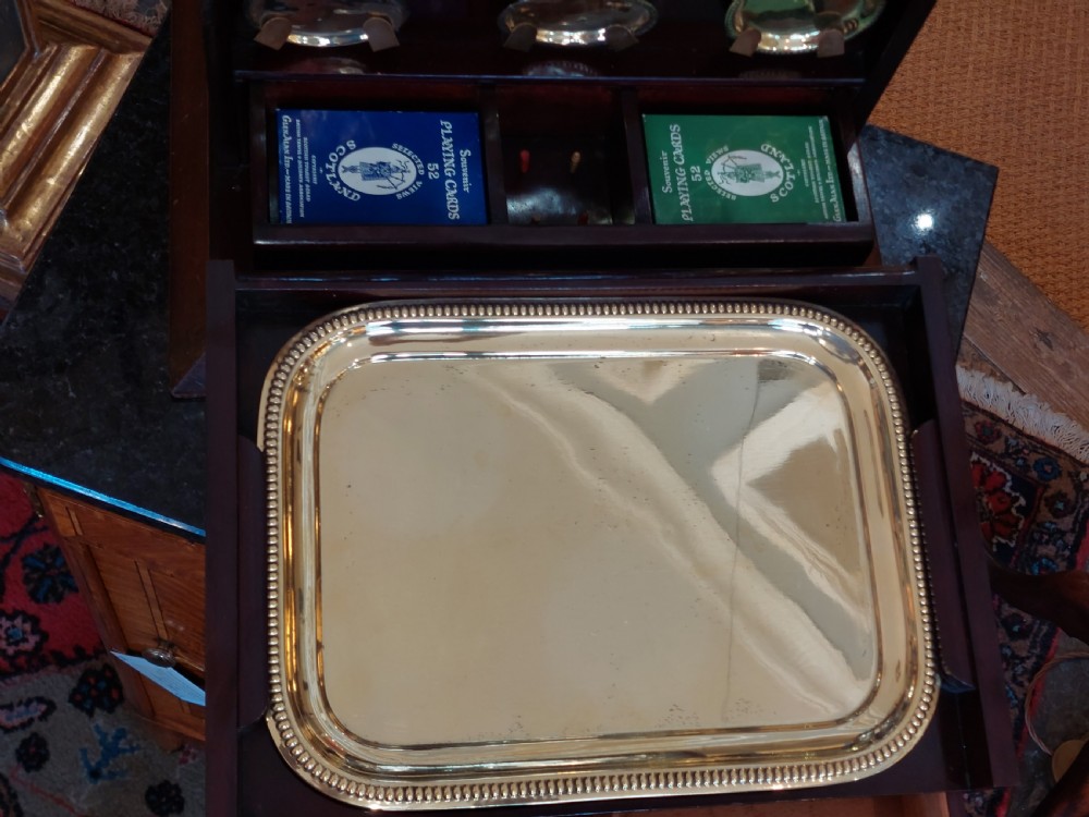 Late Victorian Decanter Box & Games Compendium  View VI