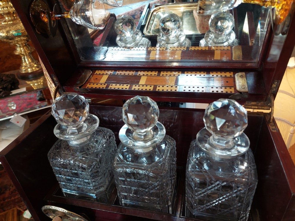Late Victorian Decanter Box & Games Compendium  View VII